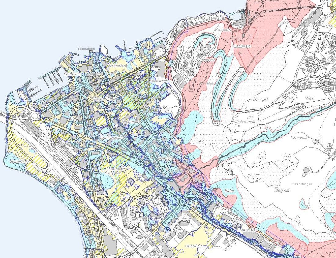 Gefahrenkarte Naturgefahren Nidwalden
