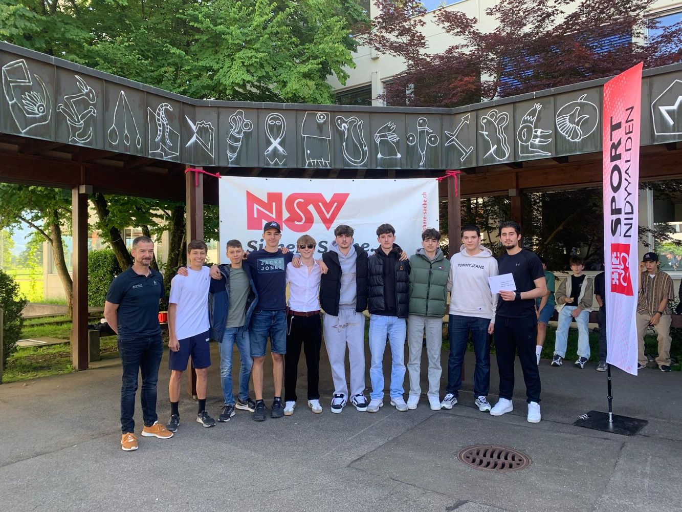 NSV-Klassencup Übergabe Stans