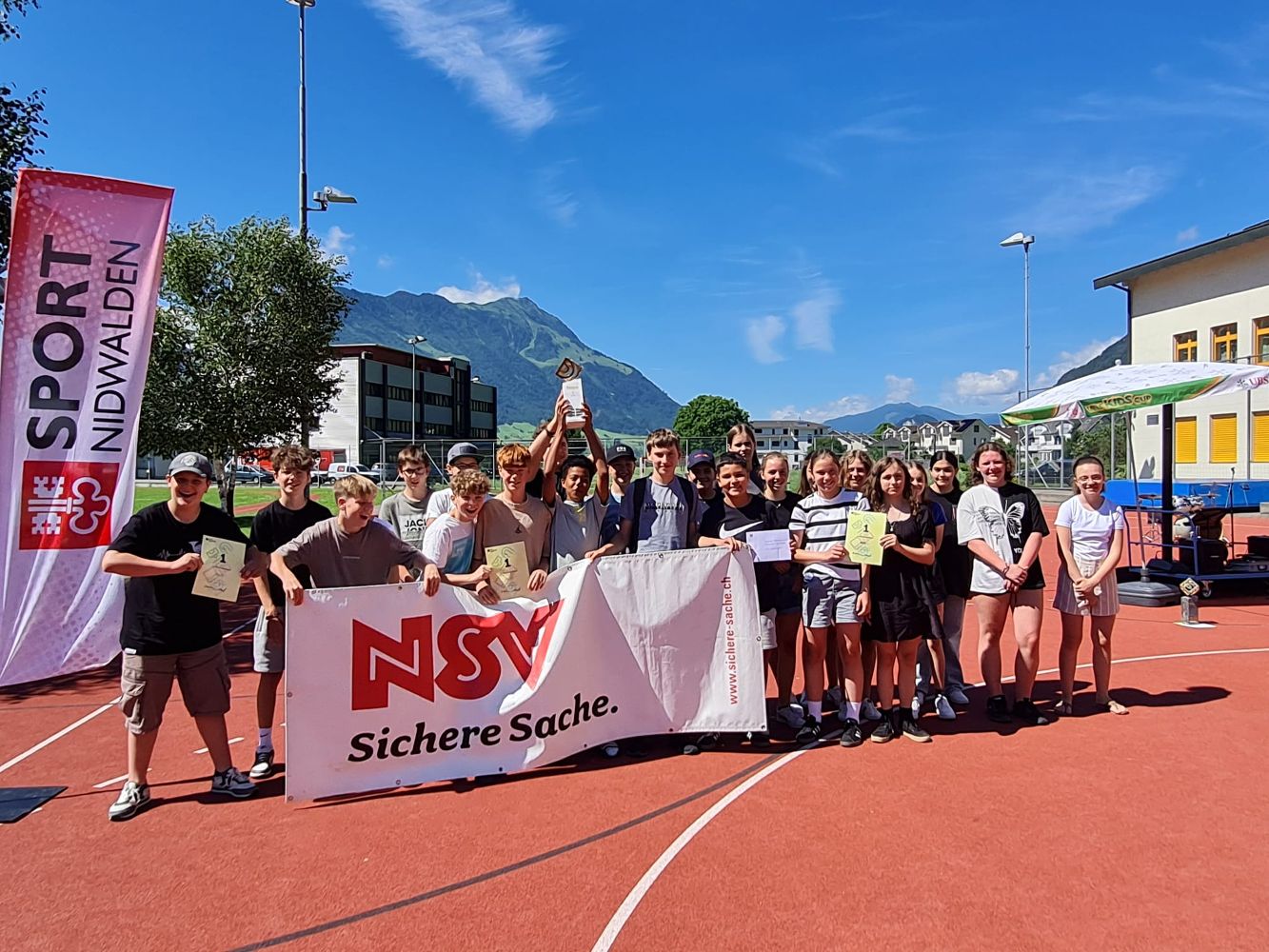 NSV-Klassencup Übergabe Ennetbürgen